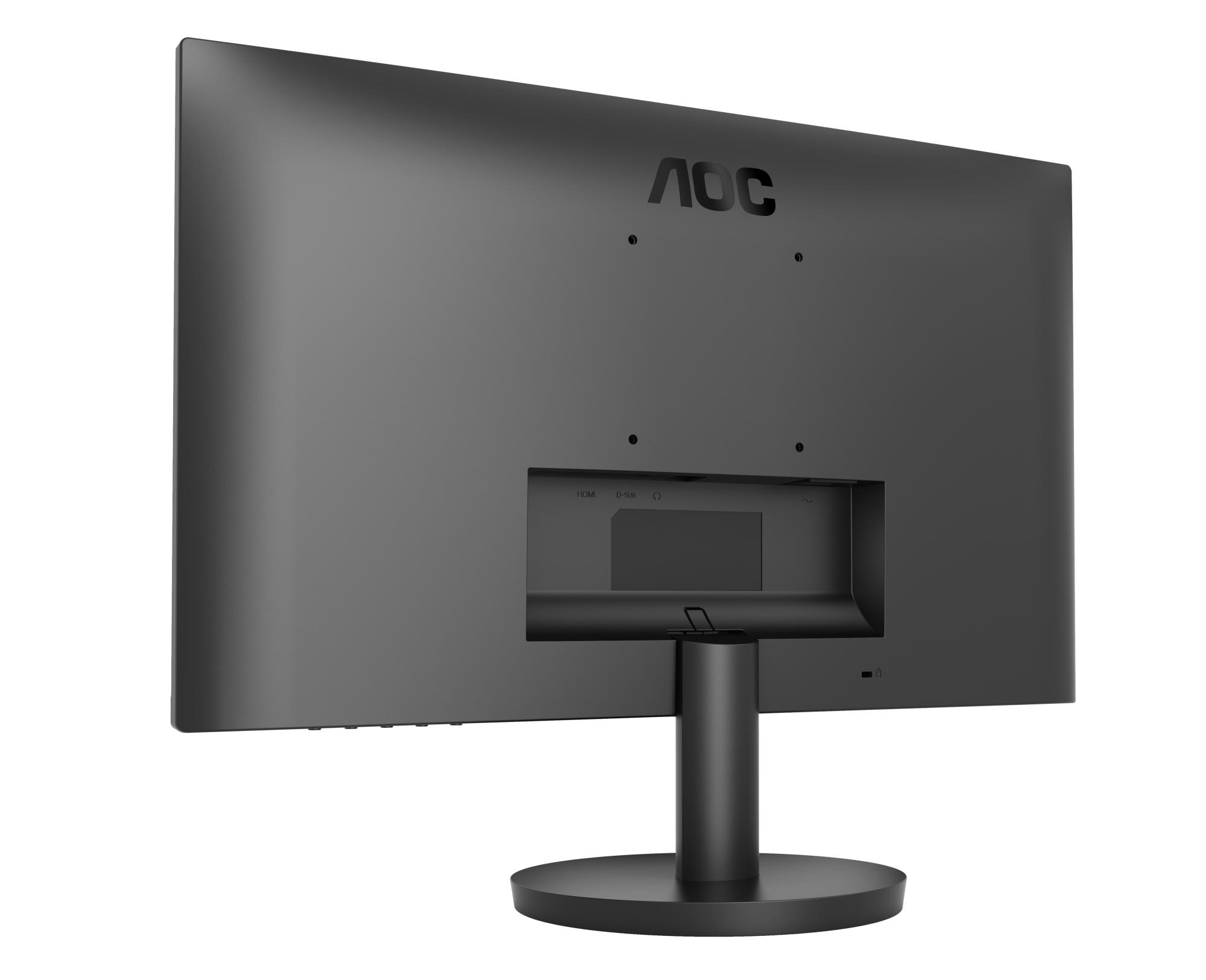 284ef759-1f75-4f47-8c9d-5a12b0d3f1f3 LCD Monitor AOC 24" Panel VA 1920x1080 16:9 100 Hz Matte 1 ms Speakers Tilt Colour Black 24B3HMA2