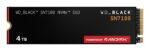 SSD WESTERN DIGITAL Black SN7100 4TB su rašymo greičiu 6700 MB/s