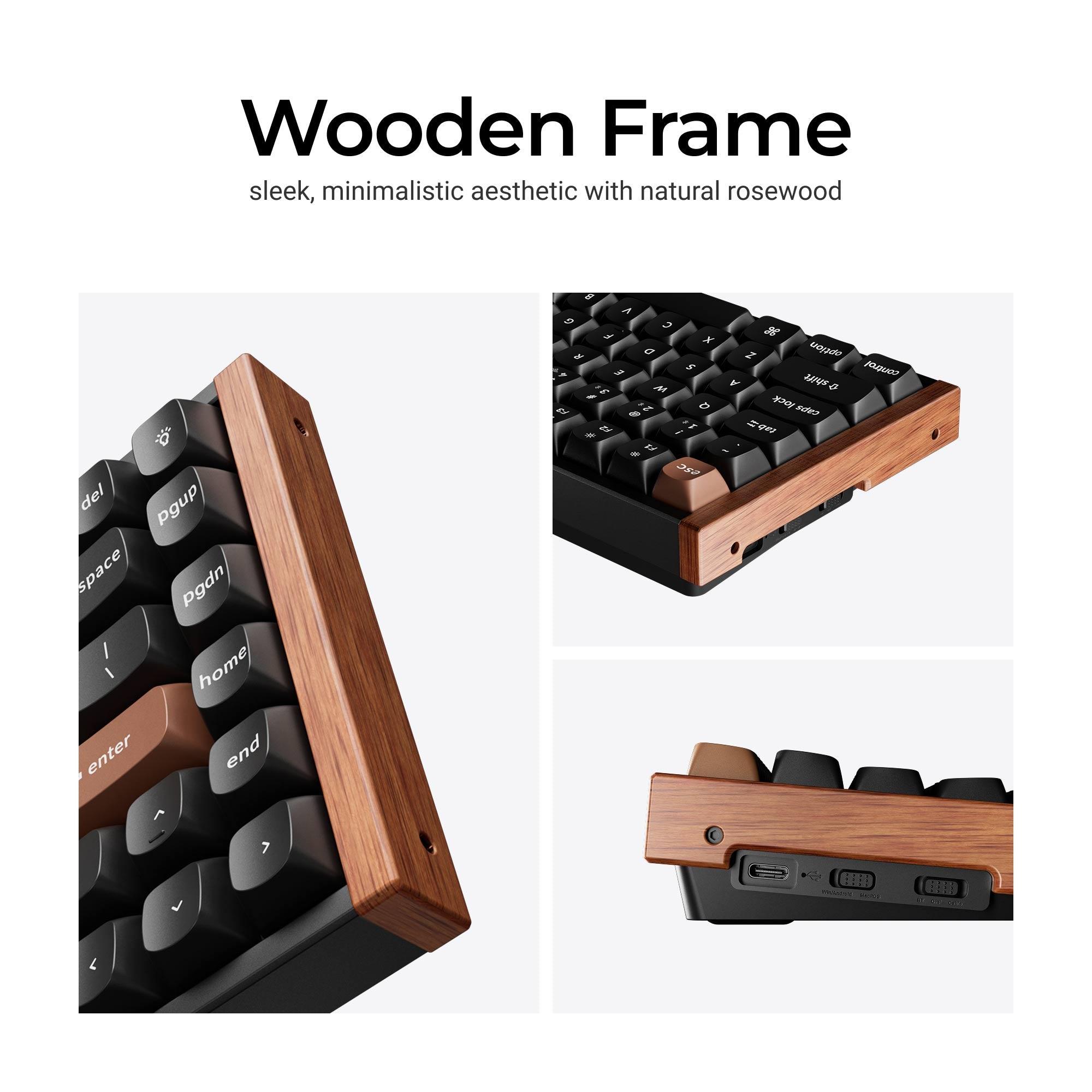 2881f8c9-9d23-44a2-95d4-ec0762b00f22 KEYBOARD WRL K2 HE/BLACK K2H-J1 KEYCHRON