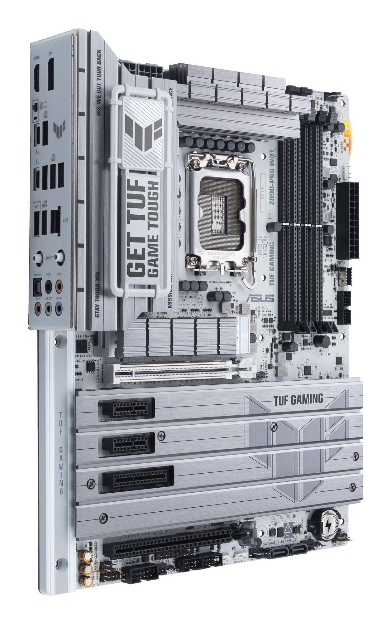 28aa61fe-61c2-430d-adab-9a95970e5273 Mainboard ASUS Intel Z890 LGA1851 ATX Memory DDR5 Memory slots 4 TUFGAMINGZ890-PROWIFI
