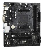 Mainboard ASROCK AMD A520 SAM4 Micro-ATX Memory DDR4 Memory slots 2 1xPCI-Express 3.0 1x 1xPCI-Express 3.0 16x 1xM.2 1x15pin D-sub 1xDVI-D 1xHDMI 2xAudio-In 1xAudio-Out 2xUSB 2.0 4xUSB 3.2 1xPS/2 1xRJ45 A520M-HDV