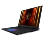 Notebook MSI Titan 18 HX AI A2XWJG CPU Core Ultra U9-285HX 2800 MHz 18" 3840x2400 RAM 64GB DDR5 6400 MHz SSD 6TB NVIDIA GeForce RTX 5090 24GB ENG Card Reader SD Express Windows 11 Pro Black 3.6 kg TITAN18HXAIA2XWJG-492NL