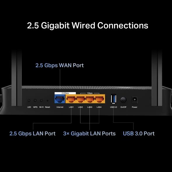 2a307861-c87e-4bda-b6b1-976bb6c1dae4 Wireless Router TP-LINK 3600 Mbps Number of antennas 4 ARCHERBE3600