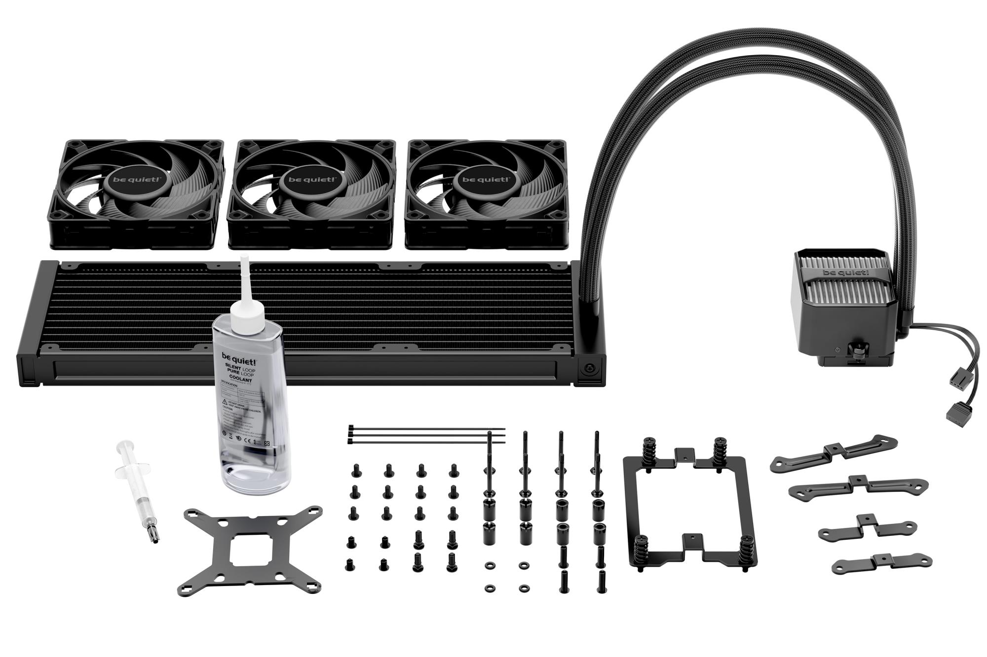 2a42ceb7-8d18-4d4b-b5eb-b56fcf98dbf3 CPU COOLER S_MULTI/SILENT LOOP 3 BW025 BE QUIET