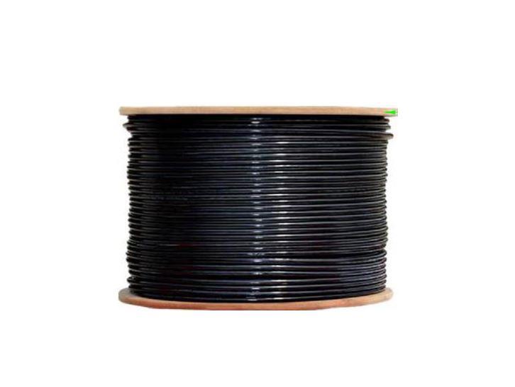 2a6d84da-e267-4c90-95c6-0b4ee429a960 CAT6 UTP tinklo kabelis 305m, juodas, PFM920-6UN