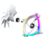 CASE FAN 120MM/AX120 PWM WHITE 3 IN 1 MONTECH