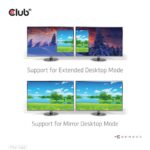 NB ACC DOCKING STATION/USB-C 60W CSV-1562 CLUB3D