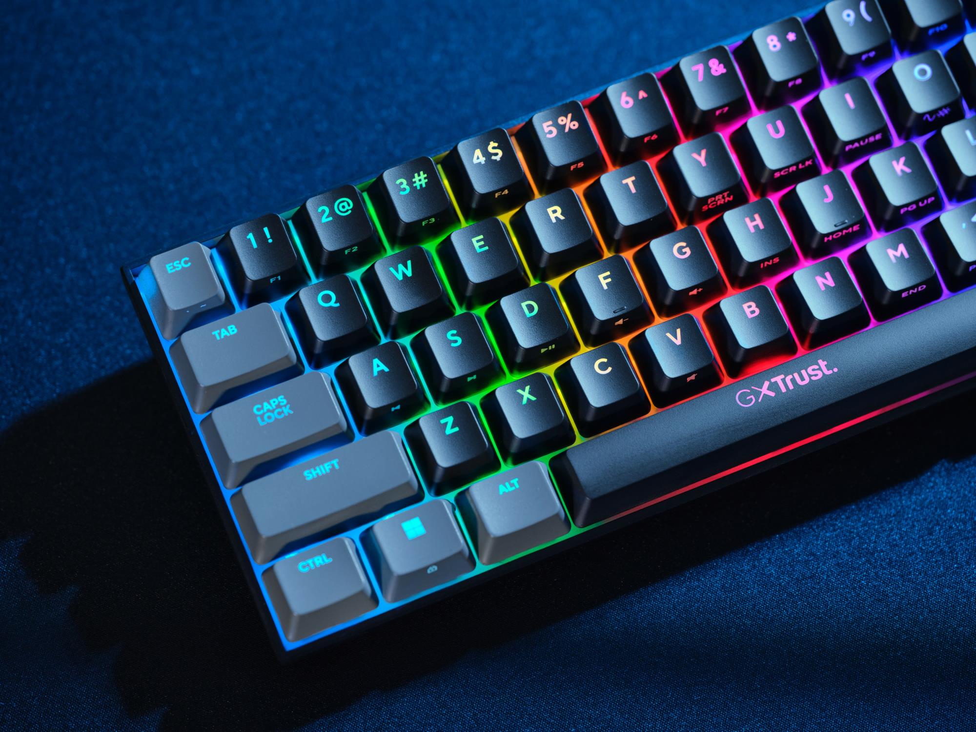 2b724438-9e48-4046-acce-caae8f9ae2ff KEYBOARD USB GAMING GXT867/ACIRA MINI 24882 TRUST