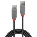 CABLE USB2 A-A 3M/ANTHRA 36694 LINDY