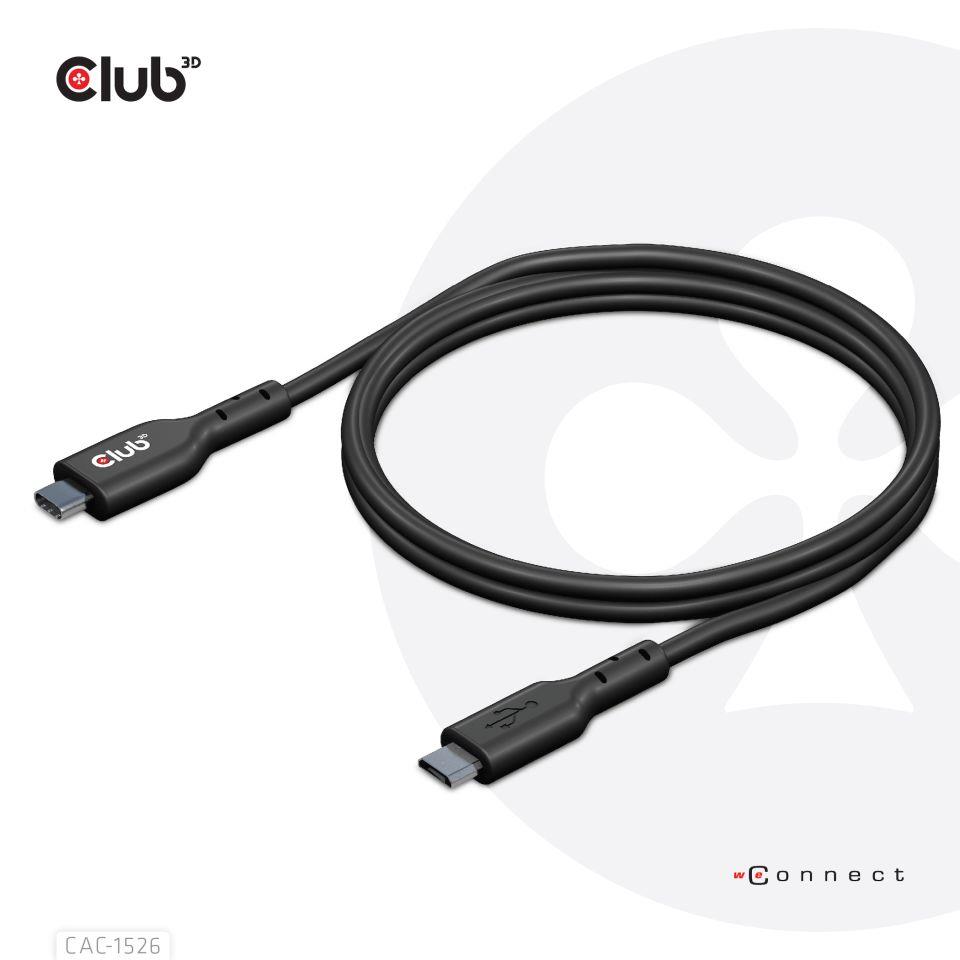 2c668c8a-0bc7-4b79-ab95-a25ed3d0c388-1 USB 2.0 Type-C į Micro USB laidas 1m, modelis CAC-1526