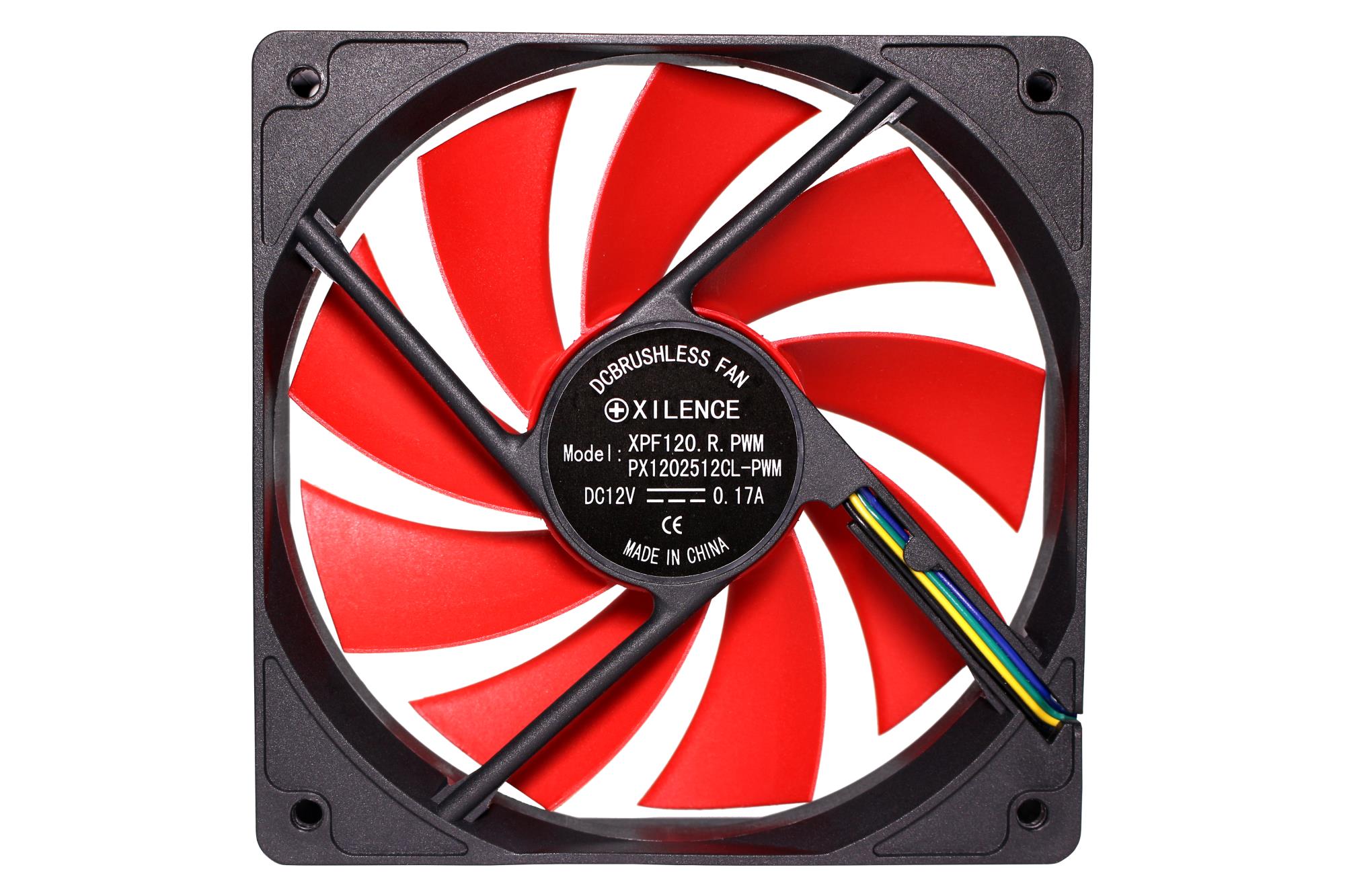 2cda5ac2-a5be-4cfa-b48b-919794fd0f73 CASE FAN 120MM REDWING PWM 4P/12V XF042 XILENCE