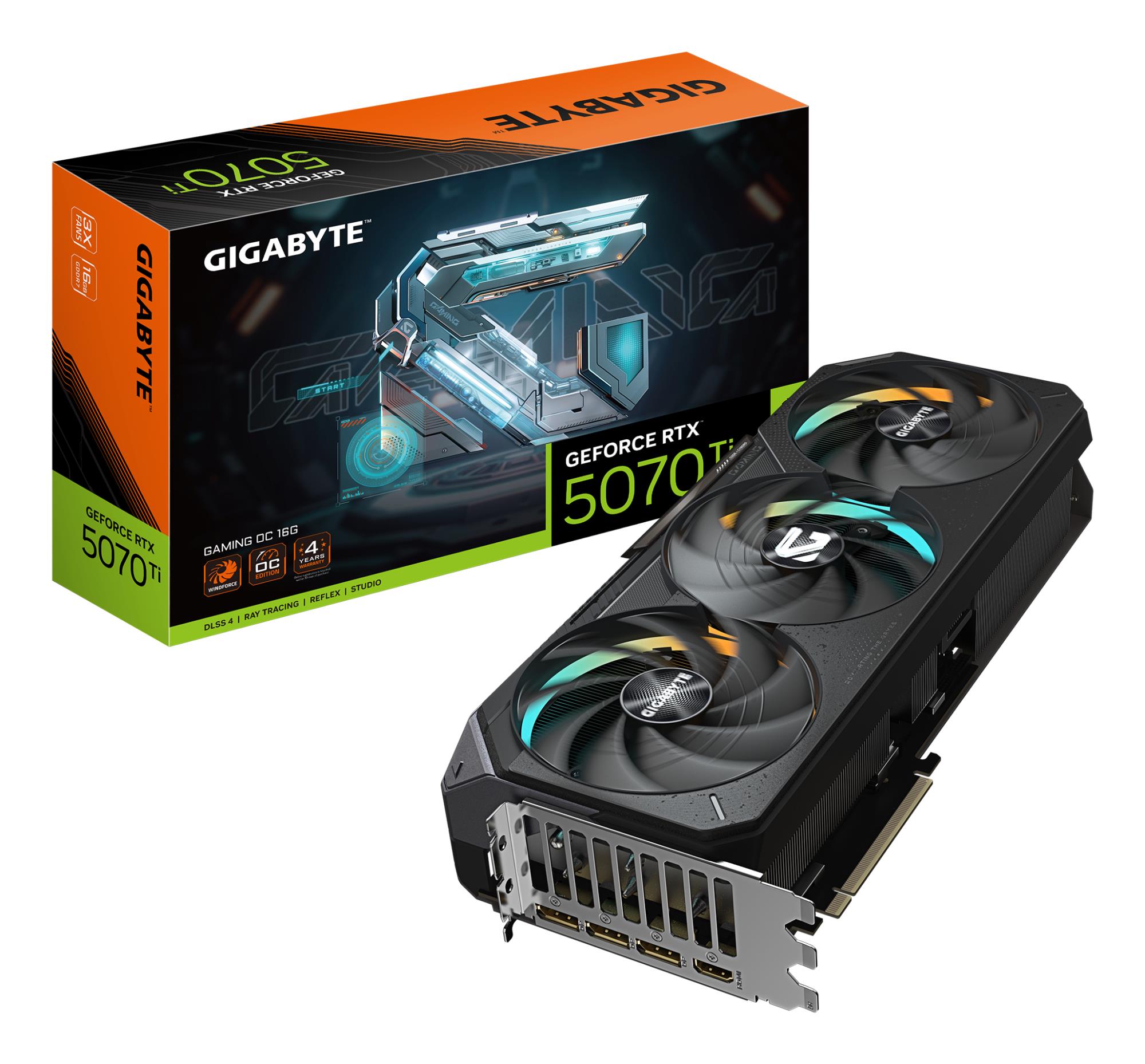 2d551e2f-a241-48aa-acc5-cca77593ab39 GIGABYTE NVIDIA GeForce RTX 5070 Ti su 16 GB GDDR7 atminties