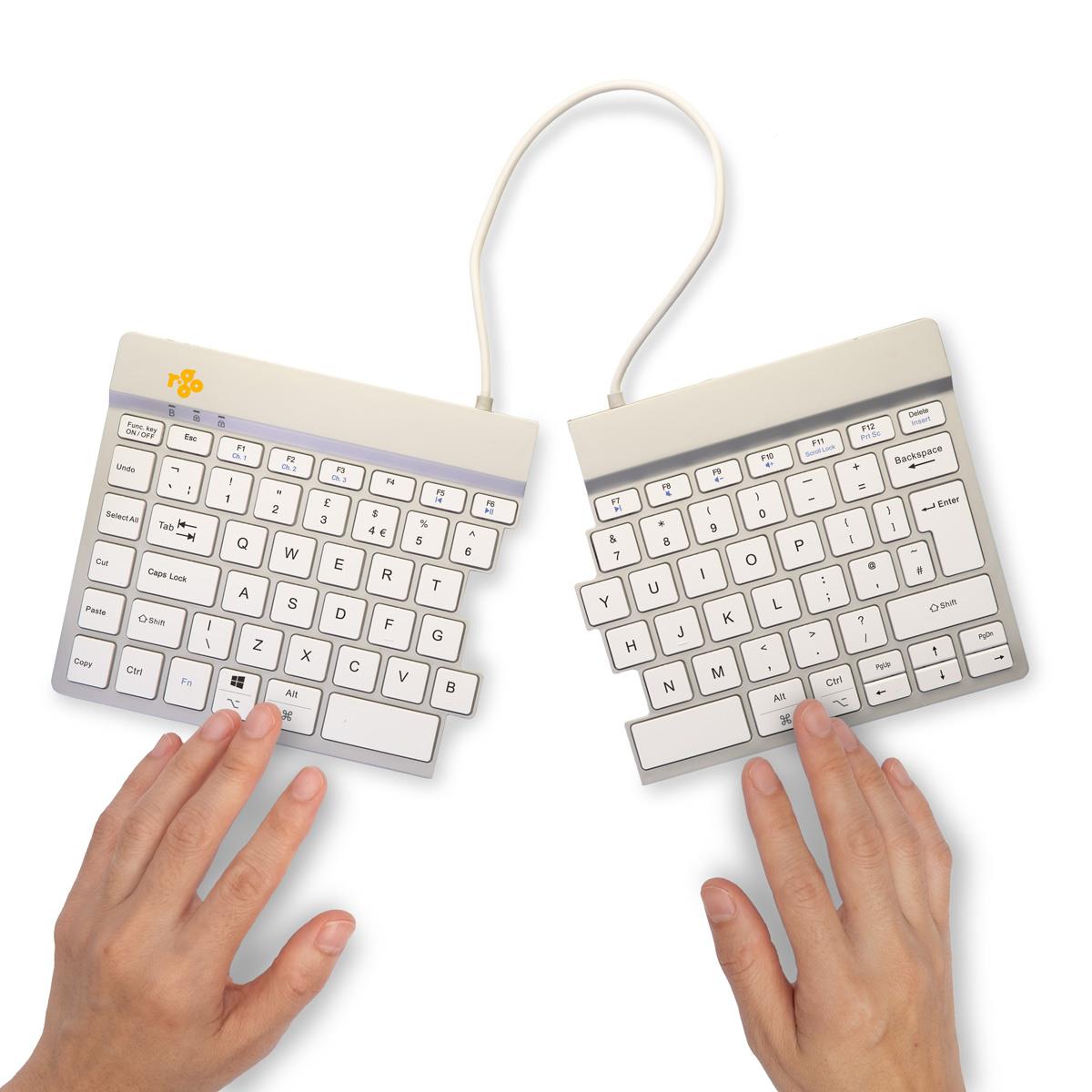 2d55caac-fb6f-4595-9527-10d5bc3147c9-1 KEYBOARD WRL SPLIT BREAK/WHITE RGOSBUKWLWH R-GO TOOLS