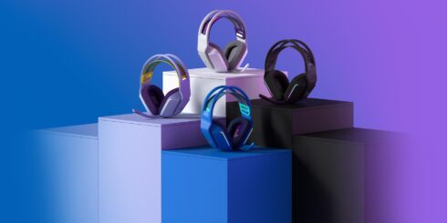 Ausinės Logitech G733 WRL su belaidžiu ryšiu ir 29 valandų baterija
