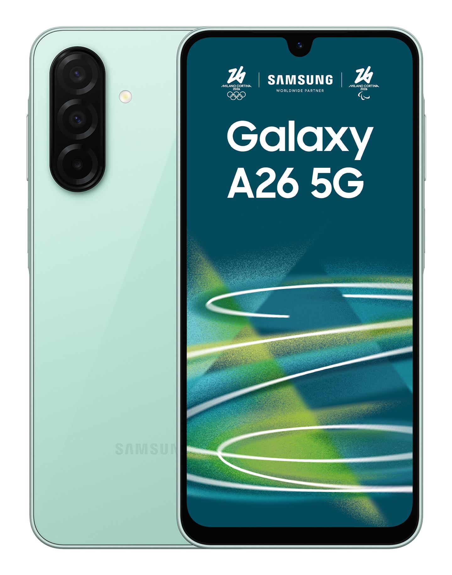 2db6743c-033c-4da0-b4de-e7c36d0229ba Mobilus telefonas Samsung Galaxy A26 5G su 128GB atminties, žalias