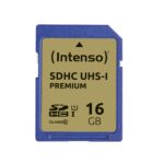 Atminties kortelė INTENSO SDXC 16GB UHS-I su 90 MB/s greičiu