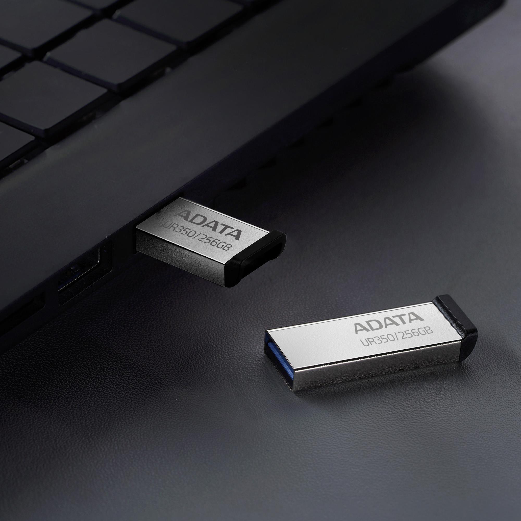 2ed12888-9982-4d54-99d1-04d7703c194b MEMORY DRIVE FLASH USB3.2 256G/UR350-256G-RSR/BK ADATA