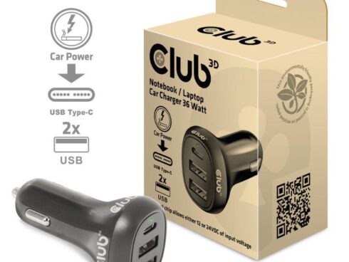 NB CHARGER CAR/36W CAC-1921 CLUB3D