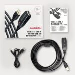 CABLE USB2.0 A-M/A-F ACTIVE/15M ADR-215 AXAGON