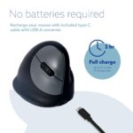 MOUSE USB OPTICAL BREAK/BLACK RGOHBRSWLBL R-GO TOOLS