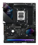 Mainboard ASROCK AMD B850 SAM5 ATX Memory DDR5 Memory slots 4 1xPCI-Express 4.0 16x 1xPCI-Express 5.0 16x 1xM.2 1xHDMI 1xAudio-In 1xAudio-Out 8xUSB 2.0 9xUSB 3.2 3xUSB-C 1xOptical S/PDIF 1xRJ45 B850RIPTIDEWIFI