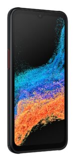 Mobilusis telefonas Galaxy XCover 6 Pro, juodas, šoninis vaizdas