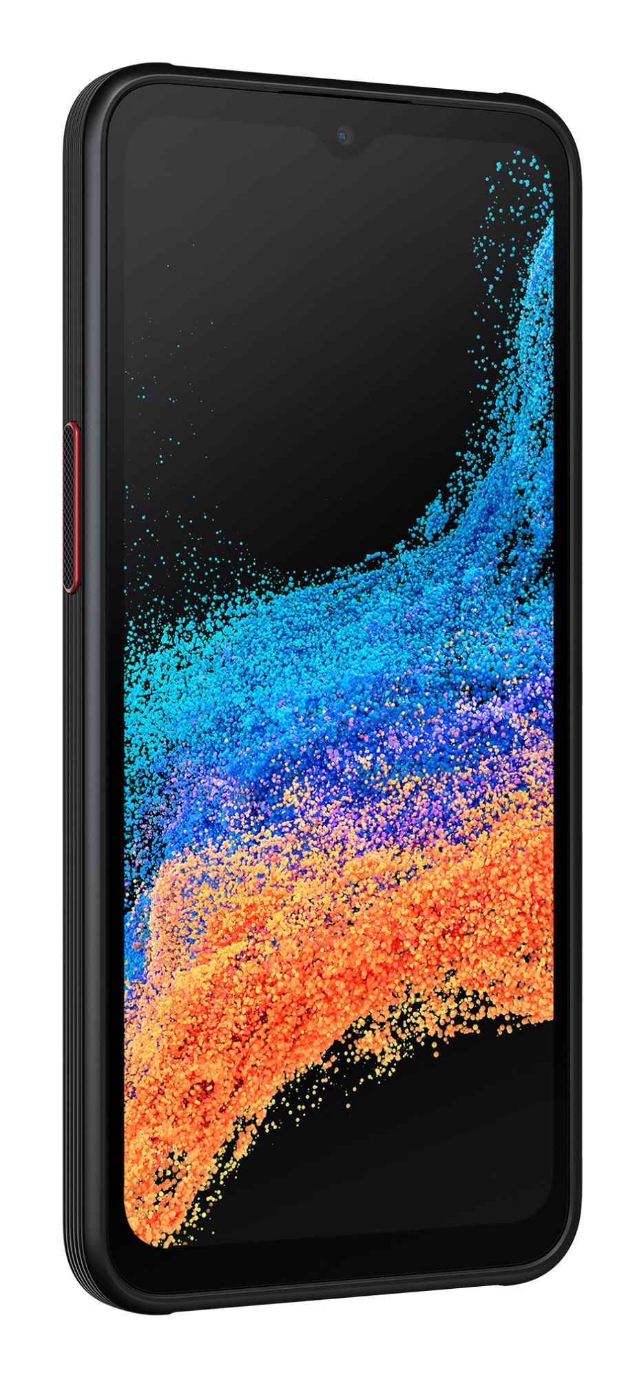 30e17894-1fee-4c43-b656-7e927b2b93dd Mobilusis telefonas Galaxy XCover 6 Pro, juodas, šoninis vaizdas