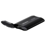 External SSD ADATA SD810 4TB USB-C Write speed 2000 MBytes/sec Read speed 2000 MBytes/sec SD810-4000G-CBK