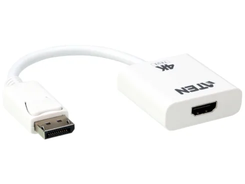 Aten | True 4K DisplayPort to HDMI 2.0 Active Adapter | VC986B | White