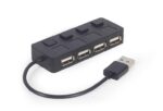 I/O HUB USB2 4PORT/UHB-U2P4-05 su 4 USB 2.0 prievadais