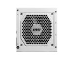 Maitinimo blokas MSI 850W, baltas, su PCIe 5.0 jungtimi