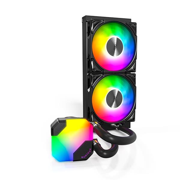 34f3ec24-330f-4ec5-9bff-9a454abea4c7 CPU COOLER MULTI SOCKET BLACK/HYPERFLOW ARGB 240 (B) MONTECH