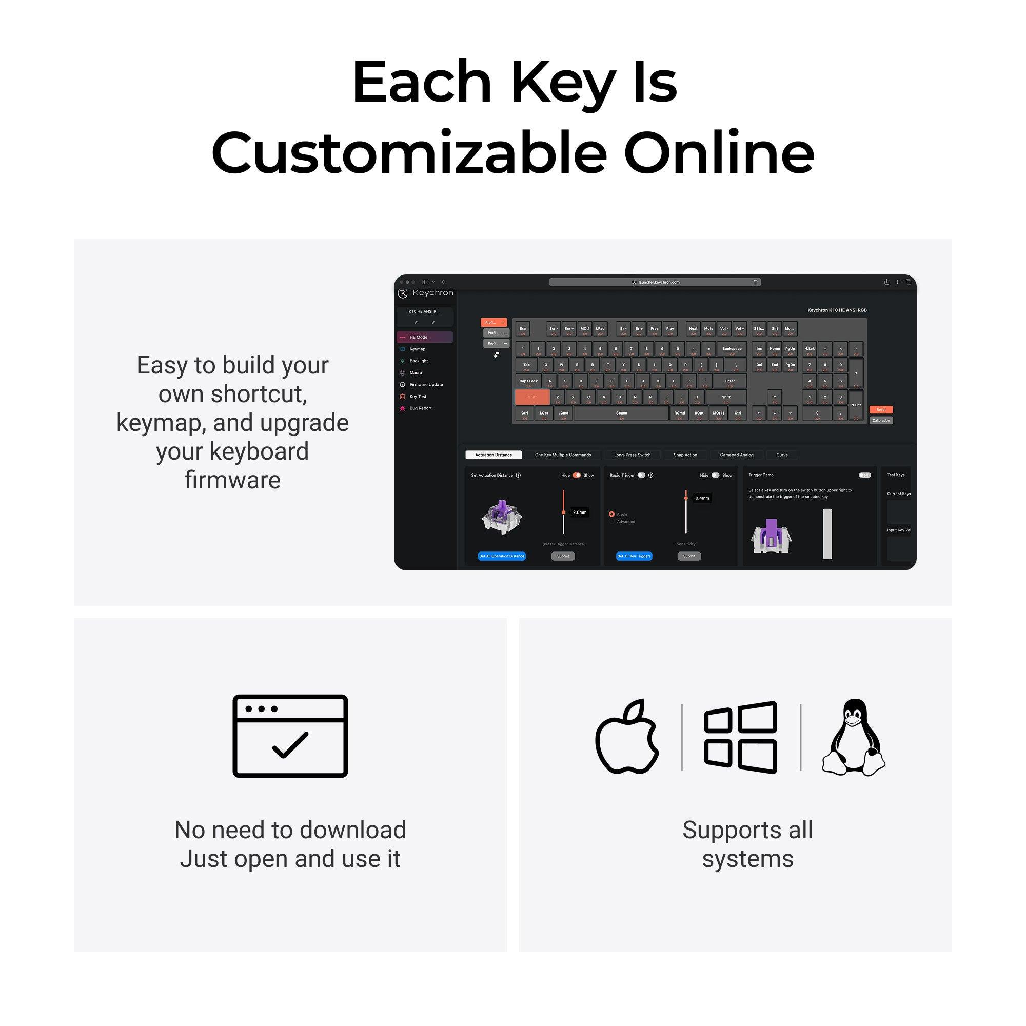 357f8deb-06c3-421f-a72e-9cd09e5cbbf4 KEYBOARD WRL K10 HE SPECIAL ED/BLACK K10H-F1 KEYCHRON