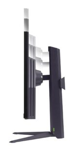 LCD Monitor LG 27" Panel IPS 2560x1440 16:9 180Hz 1 ms Pivot Height adjustable Tilt Colour Black 27GS85Q-B