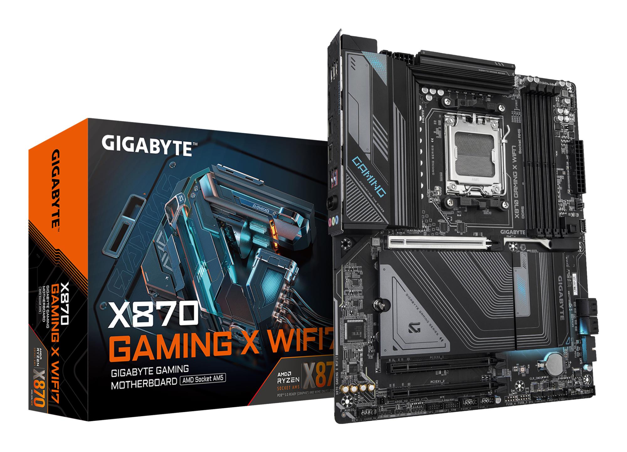 35c52e07-3db1-475c-a0a8-b8aaa405aace GIGABYTE X870 GAMING X WIFI7 su DDR5 atmintimi ir 4 atminties lizdais