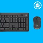 Klaviatūros ir pelės komplektas MK295, Silent Touch technologija