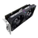 Graphics Card ASUS NVIDIA GeForce RTX 3050 8 GB GDDR6 128 bit PCIE 4.0 16x Dual Slot Fansink 1xDVI-D 1xHDMI 1xDisplayPort DUAL-RTX3050-O8G-V2