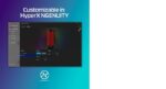 Mikrofonas HyperX QuadCast 2, juodas, šoninis vaizdas su apšvietimu