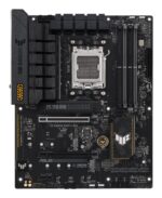 Mainboard ASUS AMD B650 SAM5 ATX Memory DDR5 Memory slots 4 1xPCI-Express 3.0 1x 2xPCI-Express 3.0 16x 1xPCI-Express 4.0 16x 3xM.2 1xHDMI 1xDisplayPort 3xUSB 2.0 4xUSB 3.2 1xUSB-C 1xRJ45 5xAudio port TUFGAMINGB650-EWIFI