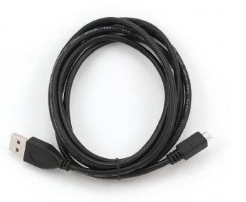 USB2 iki Micro-USB laidas 1m, auksu padengti jungtys
