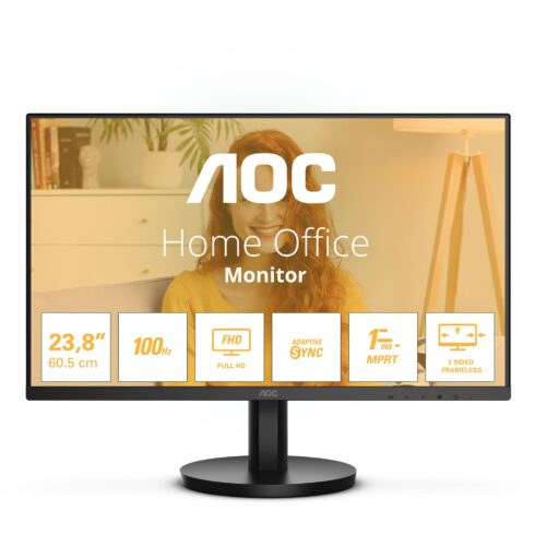 LCD monitor AOC 24" su VA paneliu, 1920x1080, 100 Hz