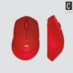 MOUSE USB OPTICAL WRL M330/SILENT RED 910-004911 LOGITECH