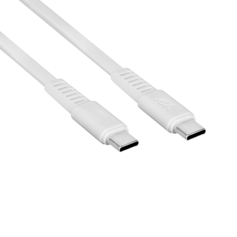 3944bcaf-47a2-4705-971c-b8c0d01e84d0 CABLE USB-C TO USB-C 1.2M/WHITE PS6005 WT12 RIVACASE