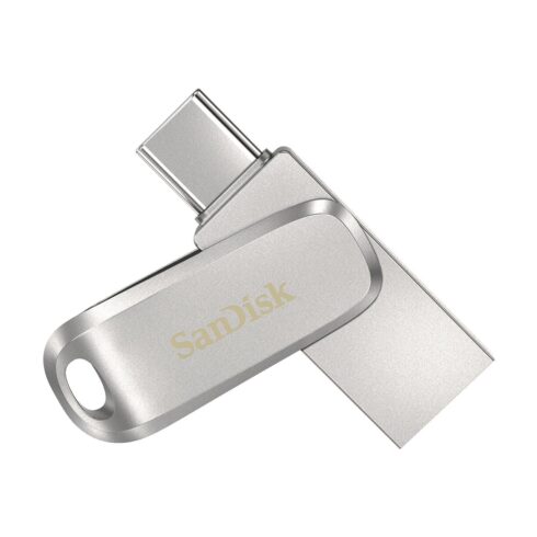 SanDisk Ultra Dual Drive Luxe 1TB su USB-C ir USB-A jungtimis