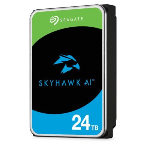 HDD SEAGATE SkyHawk AI 24TB su 7200 rpm ir 256 MB talpa