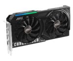 Vaizdo plokštė ASROCK Intel Arc A580 su metaliniu galiniu dangteliu