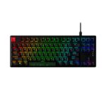 Klaviatūra HyperX Alloy Origins Core, juoda, matoma iš šono