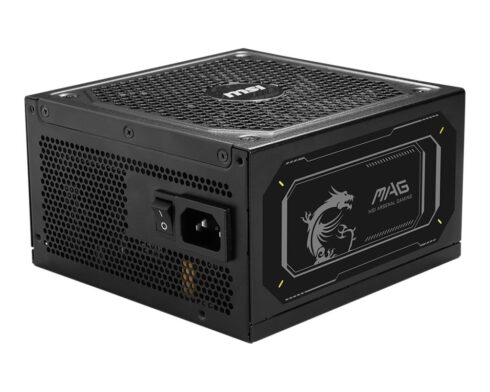 Maitinimo blokas MSI MAG A1000GL su 1000 vatų galia ir 80 PLUS GOLD efektyvumu