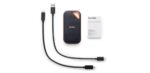 External SSD SANDISK Extreme Pro 4TB USB-C Write speed 2000 MBytes/sec Read speed 2000 MBytes/sec SDSSDE81-4T00-G25