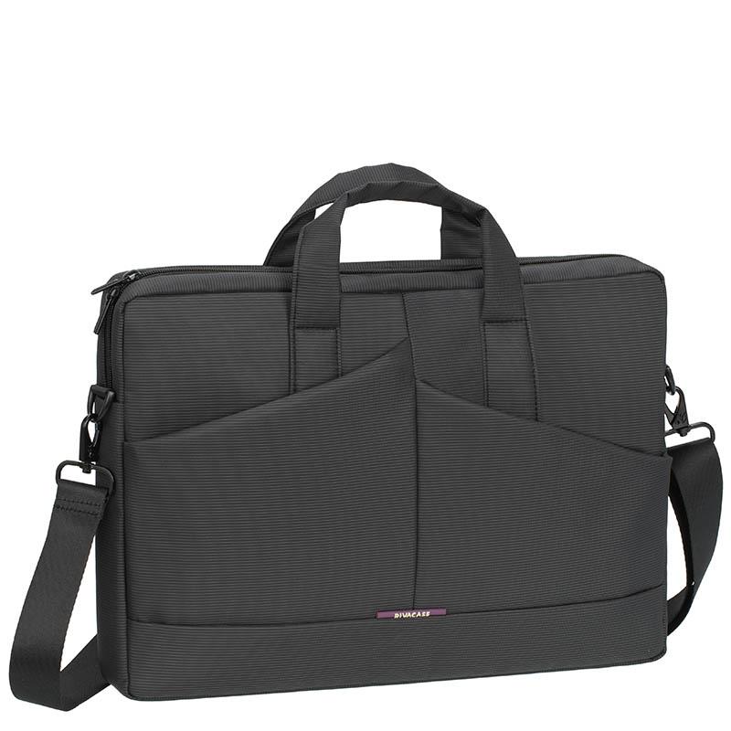 3c513739-255a-4ded-999c-e5a940d99c5f Nešiojamo kompiuterio dėklas Rivacase Tivoli 15.6" su pilku atspalviu